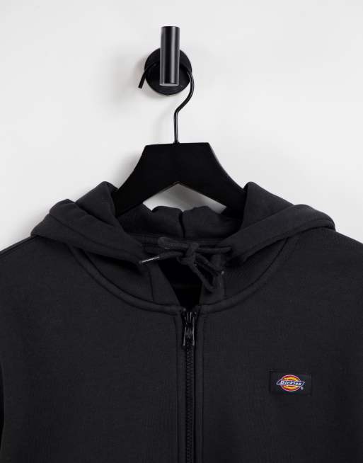 Dickies Oakport zip hoodie in black