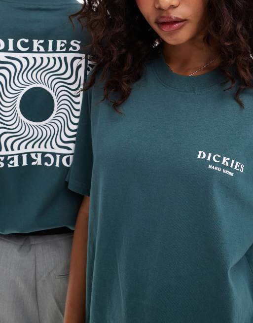 Dickies Oatfield back print t-shirt in dark green - exclusive to ASOS, 2 of 4