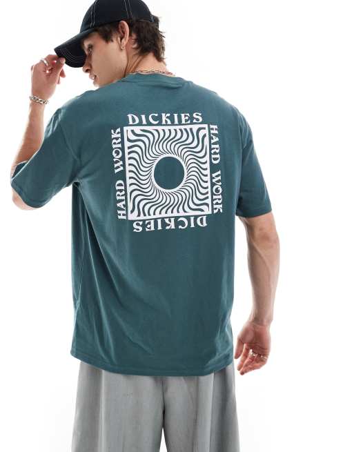 Dickies Oatfield back print t-shirt in dark green - exclusive to ASOS, 4 of 4