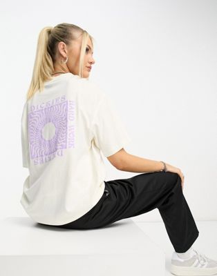 Dickies oatfield back print t-shirt in off white  - ASOS Price Checker