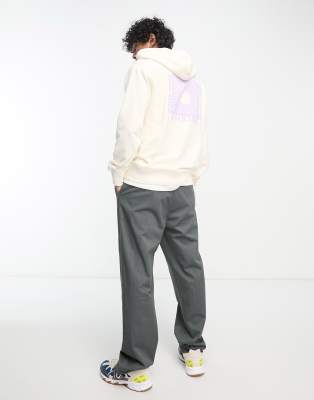 Dickies - Oakport - Felpa bianco sporco con logo piccolo | ASOS