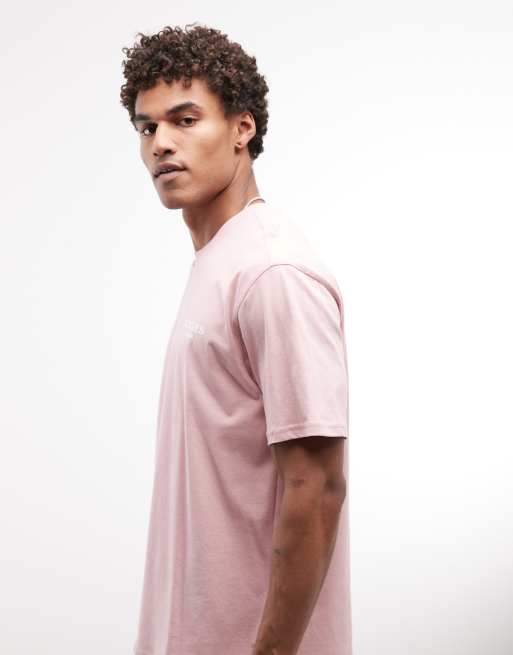 Dickies - Oatfield - T-shirt met print op de achterkant in roze, exclusief bij ASOS, 4 van 5