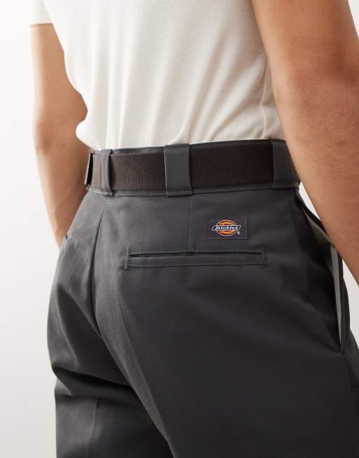 Dickies orcutt belt in dark brown ASOS