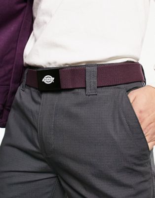 Dickies orcutt belt in maroon