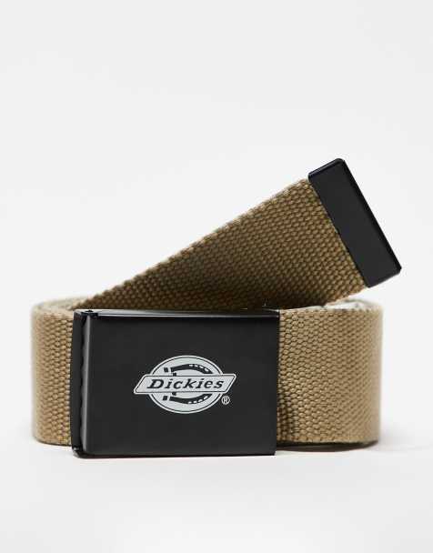 Dickies – Orcutt – Gürtel in Khaki mit Clip-Verschluss - view 1