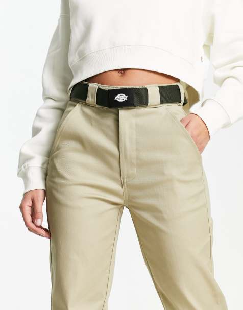 Dickies – Orcutt – Olivgrönt bälte i kanvas - view 1