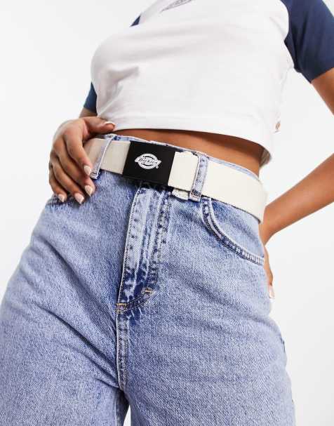 Dickies – Orcutt – Płócienny pasek w kolorze złamanej bieli - view 1