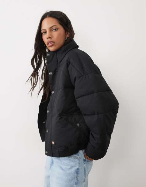 Dickies Osino puffer jacket in black - view 1