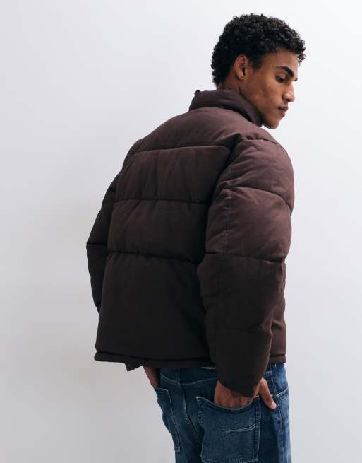 Dickies Osino puffer jacket in chocolate brown, 5 of 5