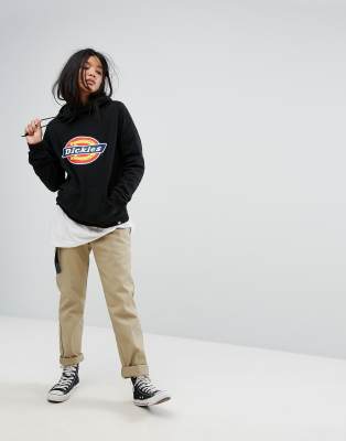 dickies hoodie svart