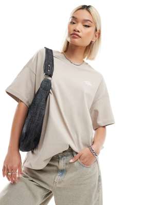 Dickies Dickies oversized summerdale t-shirt in sand- exclusive to asos-Brown