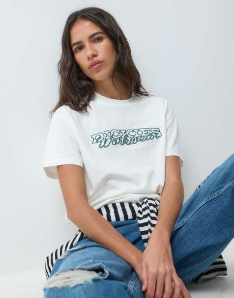 Dickies Owyhee short sleeve t-shirt in white - view 1