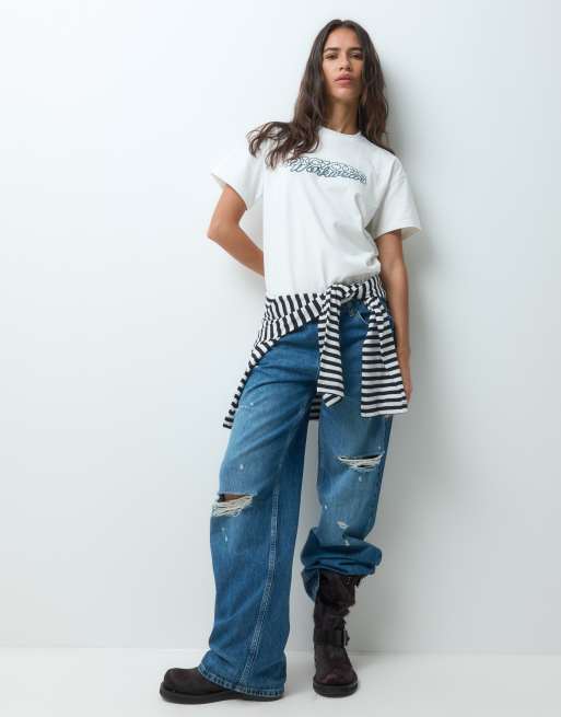 Dickies Owyhee short sleeve t-shirt in white, 2 of 4