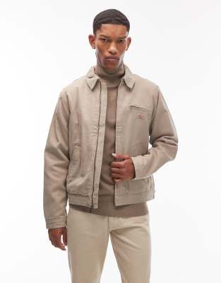 Dickies Dickies painter canvas jacket in light tan-Brown