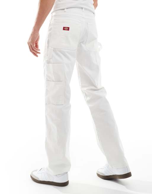 パンツ Dickies White Painter Pants Painter utility trousers in White | Trousers | Dickies GB.