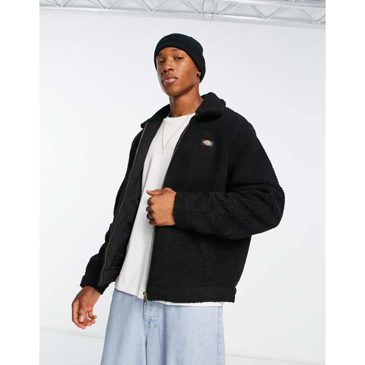 adidas Originals Premium Essentials 1/2 zip teddy fleece coach