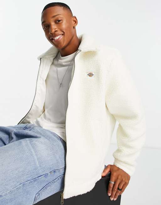 Coat with a hood in the collar - offwhite