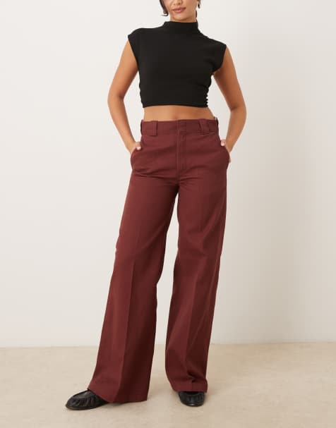 Dickies - Pantalon ample - Bordeaux - view 1