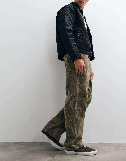 Dickies pantalon de travail camouflage vert, 3 de 5