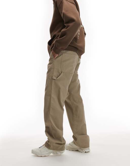 Dickies - Pantaloni in tela cuoio chiaro slavato, 4 di 5