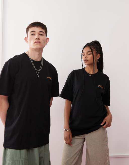 Dickies panther graphic back print t-shirt in black- exclusive to ASOS, 4 of 4