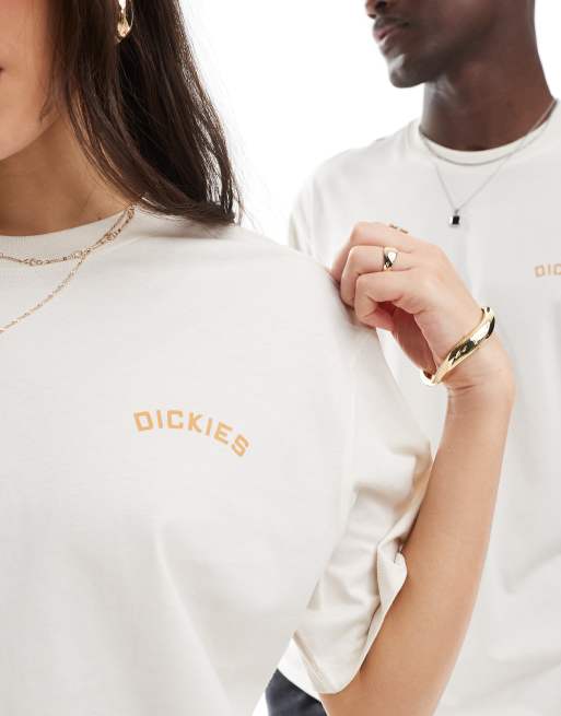 Dickies panther graphic back print t-shirt in off white - exclusive to ASOS, 3 of 4