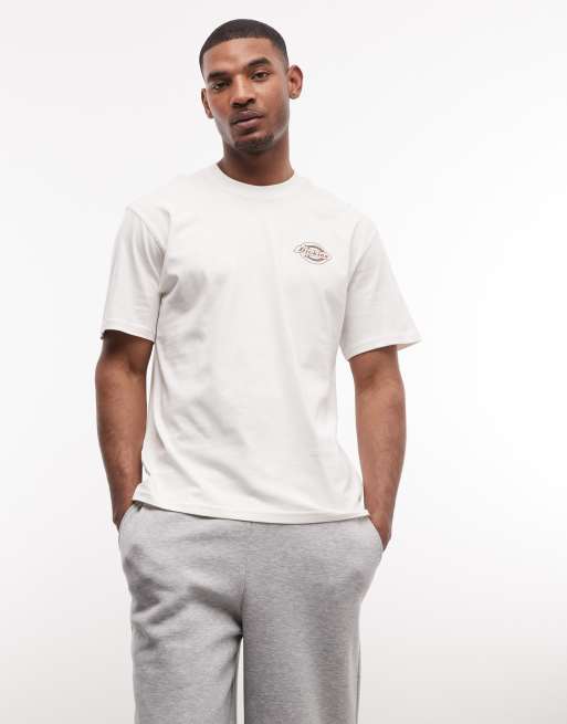 Dickies – Paradise – Naturvit t-shirt med tryck baktill, endast hos ASOS, 3 av 5