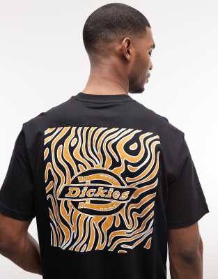 Paradise - T-Shirt in Schwarz mit Rückenprint, exklusiv bei ASOS Schwarz XS