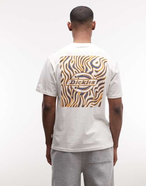 Dickies – Paradise – T-Shirt in Wollweiß mit Rückenprint, exklusiv bei ASOS - view 1
