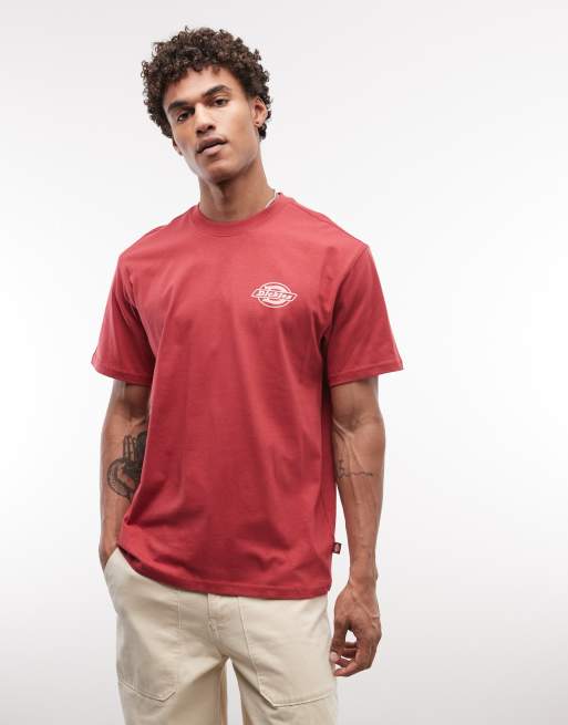 Dickies - Paradise - T-shirt rossa con stampa sul retro - In esclusiva per ASOS, 5 di 5