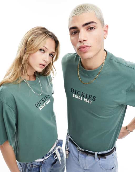 Dickies – Park – T-Shirt in Dunkelgrün