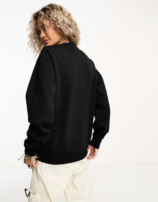 Dickies – Part – Svart sweatshirt med centrerad logga, 3 av 4