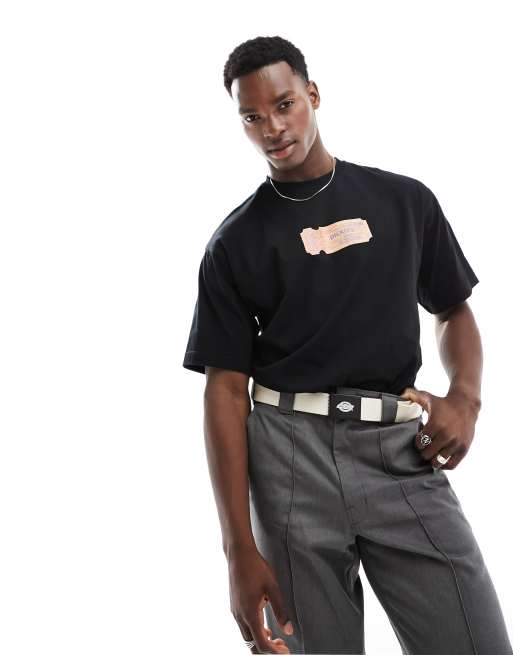 Dickies - Paxico ticket - Sort T-shirt med grafik