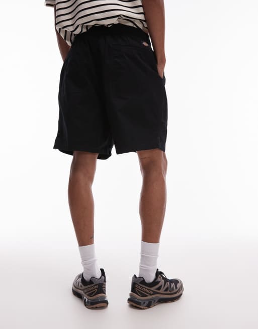 Dickies pelican rapids cotton shorts in black, 4 of 5