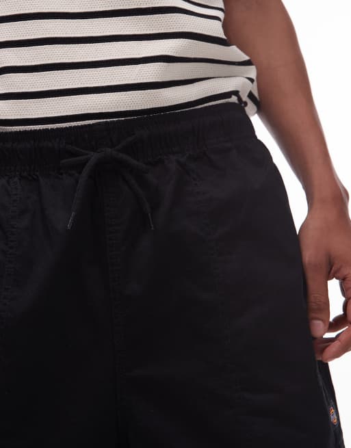Dickies pelican rapids cotton shorts in black, 5 of 5