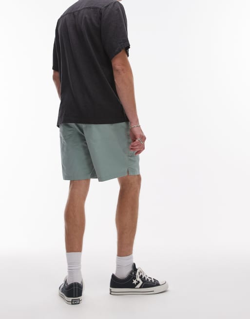 Dickies pelican rapids cotton shorts in light green, 2 of 5