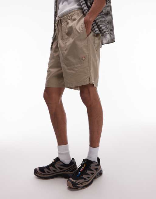 Dickies - Pelican Rapids - Pantaloncini color cuoio chiaro in cotone, 4 di 5