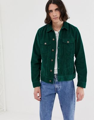 Dickies Piermont cord jacket in green | ASOS