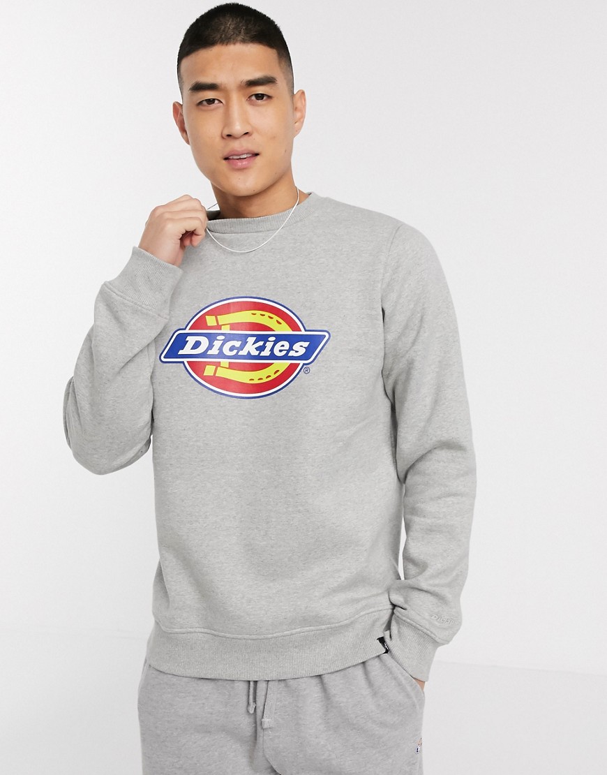 Dickies – Pittsburgh – Grå sweatshirt med logga