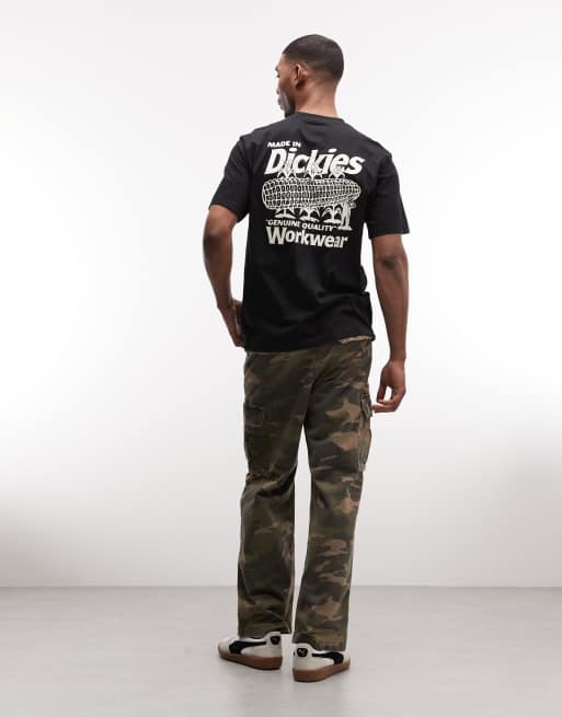 Dickies - Plainfield - Sort T-shirt med print på ryggen - Kun hos ASOS, 2 af 5
