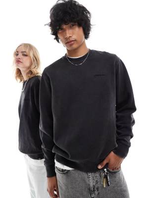 Dickies Dickies plentywood sweatshirt in washed black