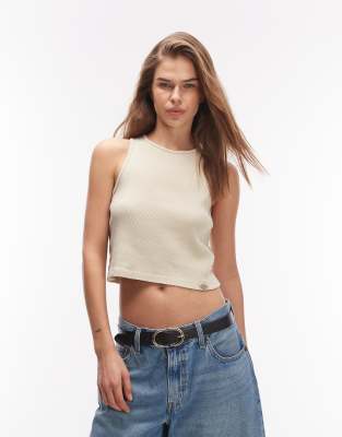 Dickies - Plentywood - Trägertop in Wollweiß