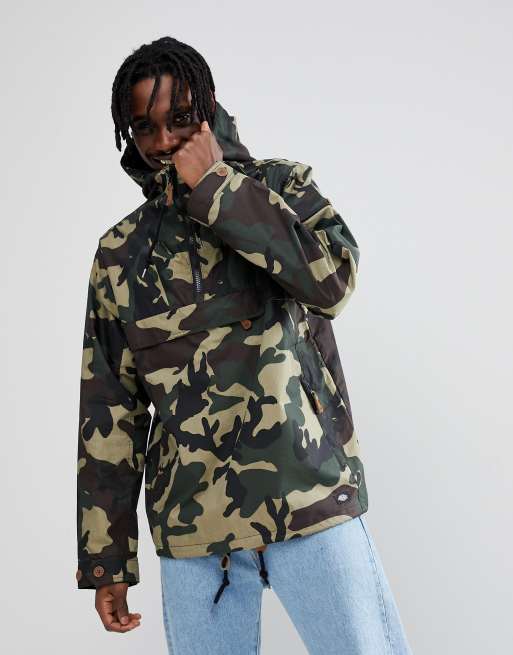 Dickies Pollard Overhead Jacket In Camo | ASOS