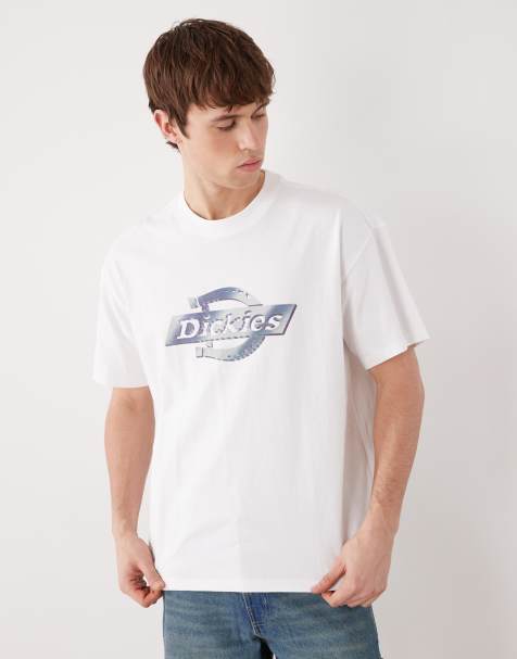 Dickies – Rarden – Kurzärmliges T-Shirt in Weiß - view 1