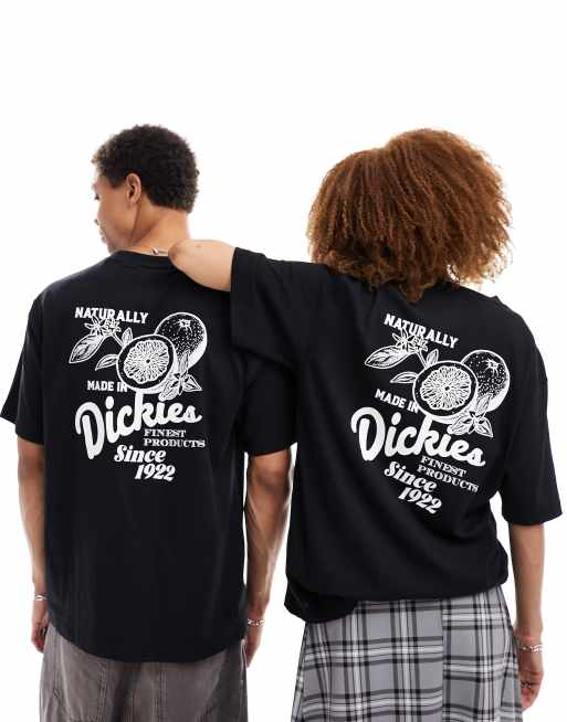 Dickies – Raven – Svart t-shirt med tryck baktill, 4 av 4