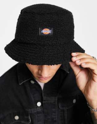 Dickies Red Chute bucket hat in black