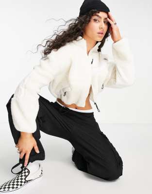 Dickies Red Chute fleece in cream