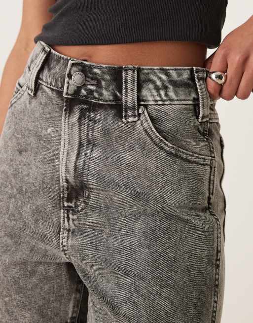 Dickies - Regular-fit denim timmermansshort in lichtgrijs met wassing, 5 van 5