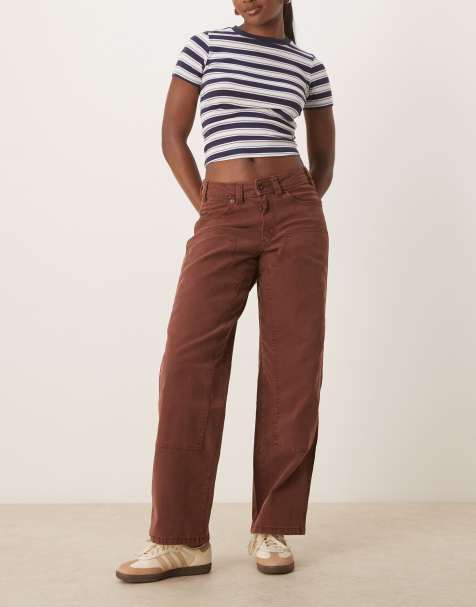 Dickies River Ranch double knee pants in brown