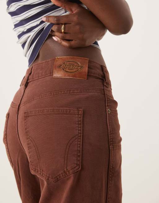 Dickies River Ranch double knee pants in brown, 2 of 5